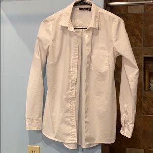 Apt 9 White Button Down with Pocket